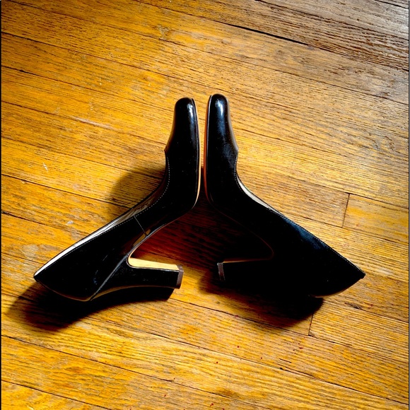 Classic Dark Chocolate Brown Patent Heels🖤Classic Pumps🖤Nordstrom🖤 - Picture 3 of 4